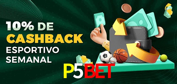 10% de bônus de cashback na P5BET